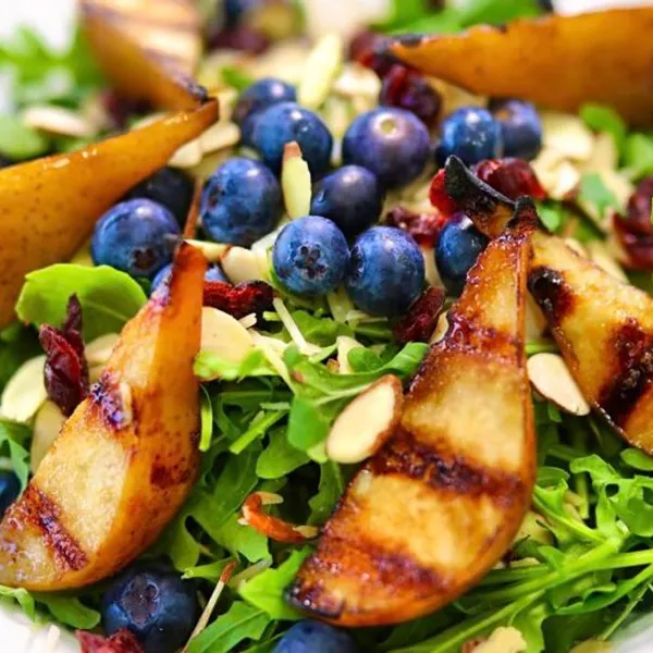 Kings Lounge Arugula and Glazed Pear Salad Salad