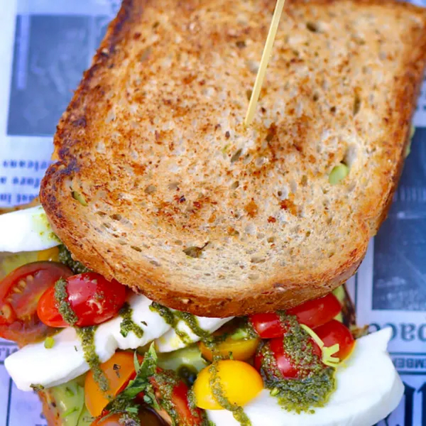 Caprese Avocado Toast